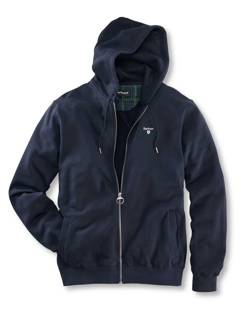 Kapuzenjacke in sportiver Form