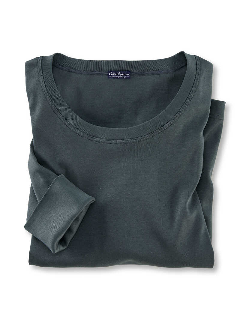 Rundhals-Damen-Shirt