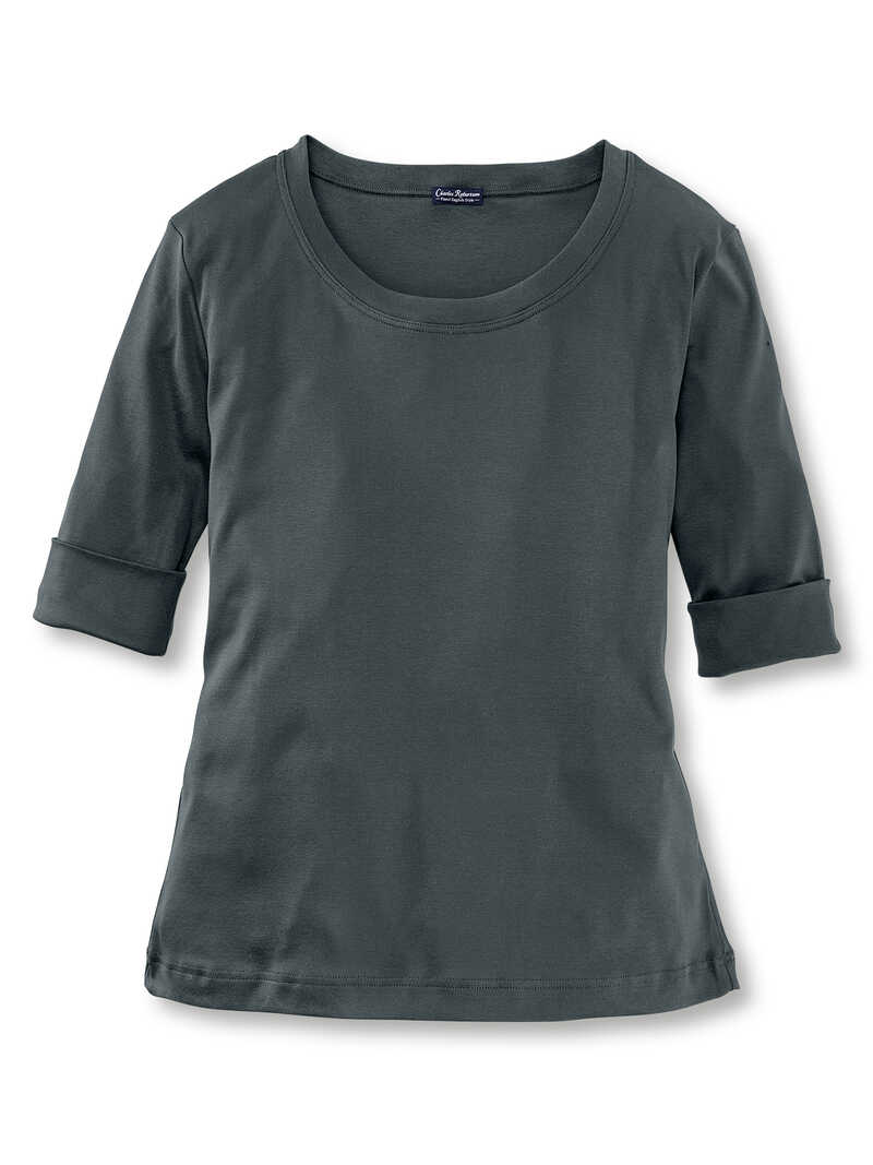 Rundhals-Damen-Shirt