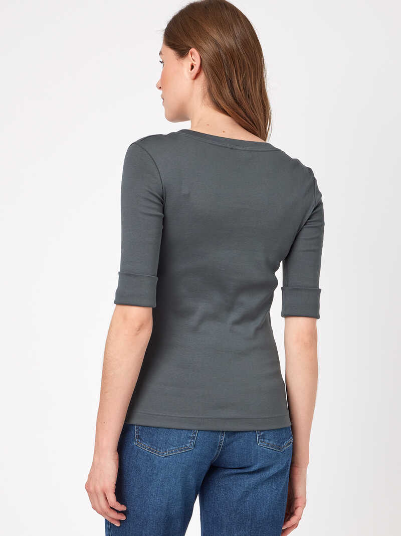 Rundhals-Damen-Shirt