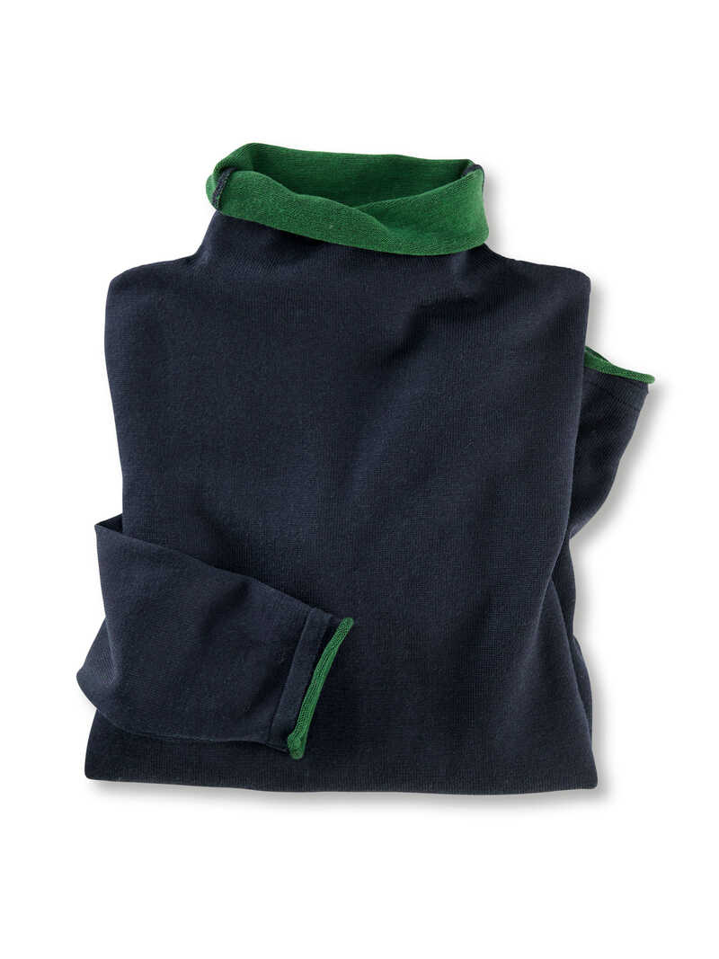 Merino-Rollkragenpullover