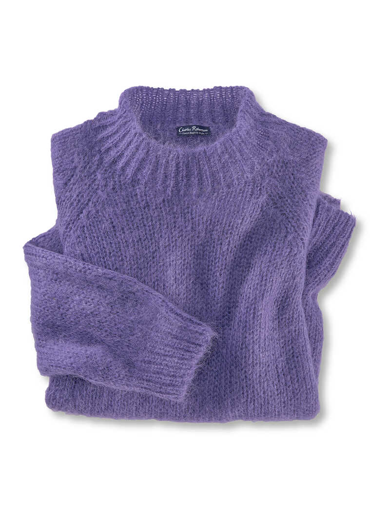 Mohair-Wollpullover fr Damen