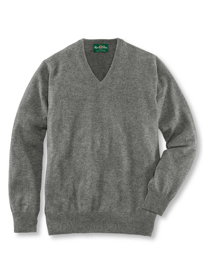  Kaschmirpullover in Grau