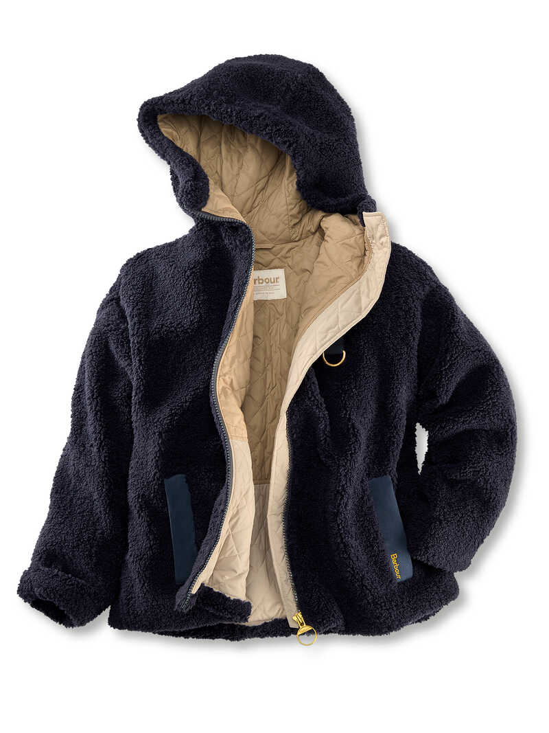 Teddy-Fleece-Jacke Amber