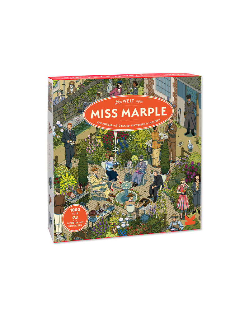 1.000-Teile-Puzzle Die Welt von Miss Marple