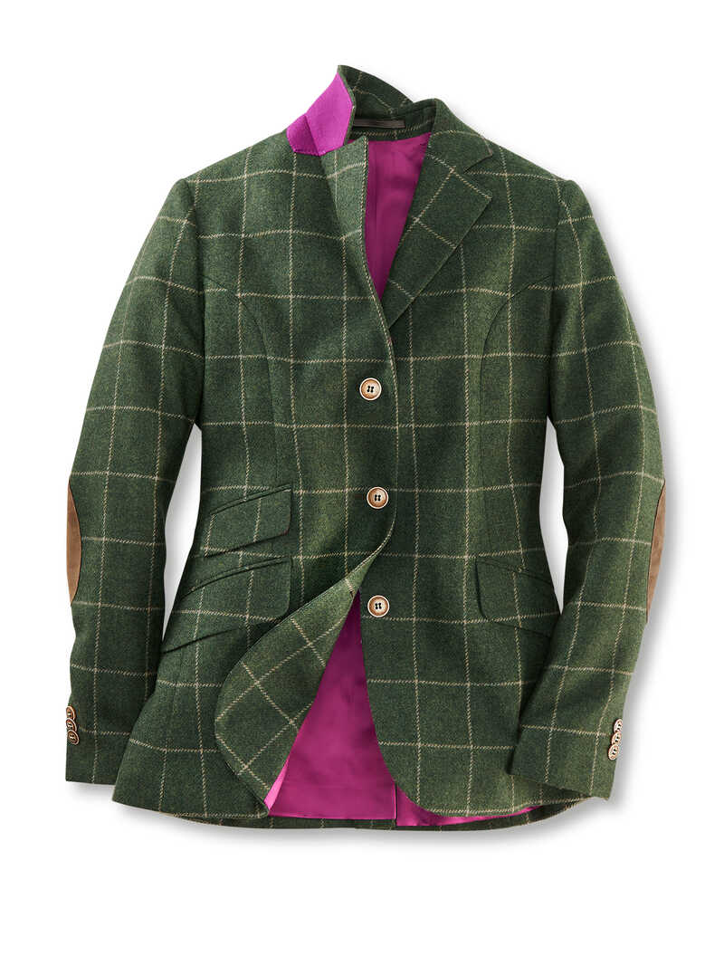 Blazer im Reiterstil aus  James-Crowther-Tweed