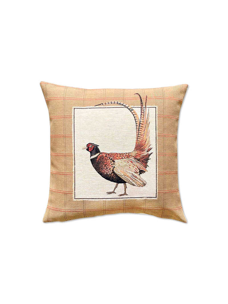 Englische Deko-Kissen Pheasant George