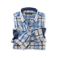 Flanellhemd Blue Check