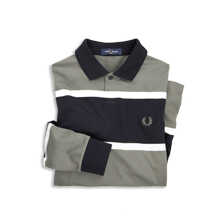 Langarm-Poloshirt