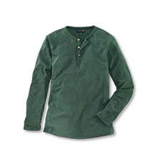 Henley-Shirt Matthew in British Racing Green