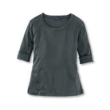 Rundhals-Damen-Shirt