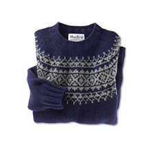 Fair-Isle-Herrenpullover