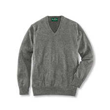  Kaschmirpullover in Grau