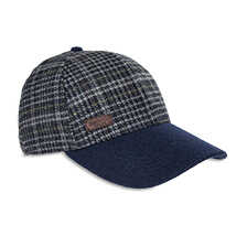 Barbour-Cap Clyde mit Hahnentrittmuster