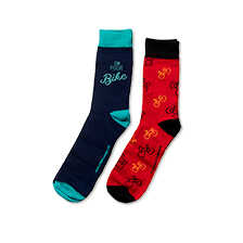 Herrensocken-Set Bicycle Socks