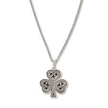 Silberkette Celtic Shamrock