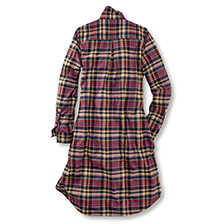 Flanell-Hemdblusenkleid Heather